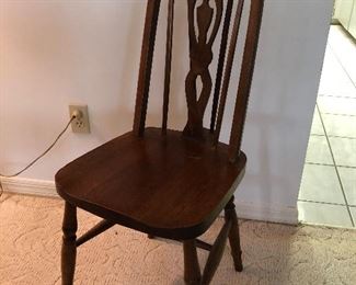One of four chairs