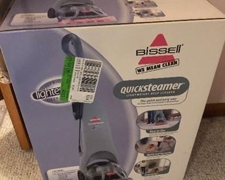 Bissell Quicksteamer, new in box