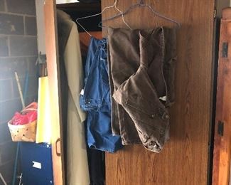overalls, armoire