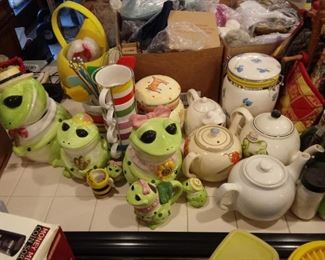 frog and teapot party