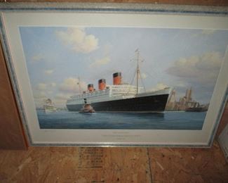 Stephen J. Card R.M.S. Signed Queen Mary
