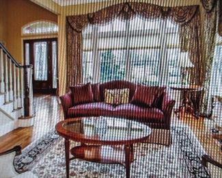 Stunning Custom Living Room Suite 