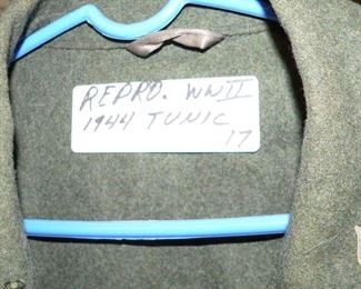 Reproduction WWII tunic