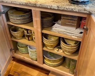 CABINET FULL OF QUALITY ITEMS!!