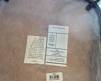 COLLEZIONE EUROPA CHAIR LABEL