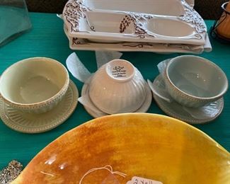 Lenox "French Perle" Bowls & Plates