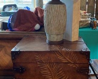 Metal Chest, Lamp 1 of 2