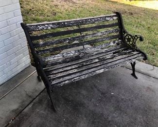 Garden Bench
Measures 30” tall to back, 17” tall to seat x 50” wide x 15” deep