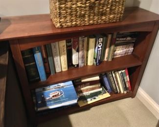 2 Shelf Bookcase - lots of books!
