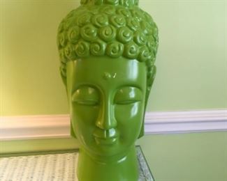 Lime Buddha Head
