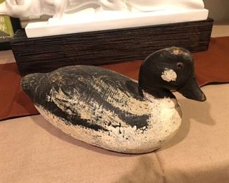 Antique Duck Decoy
Fred Burrall
More Decoys for Hunting in Garage!