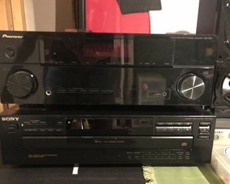Pioneer Receiver				
SONY CD Player				
			
				
				
				
				
				
				
			
				
				
				
				
