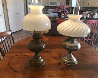 Antique Rayo lamps