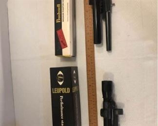 Leupold Scope and Bushnell Scope