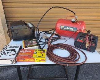 Motor vehicle repair lot