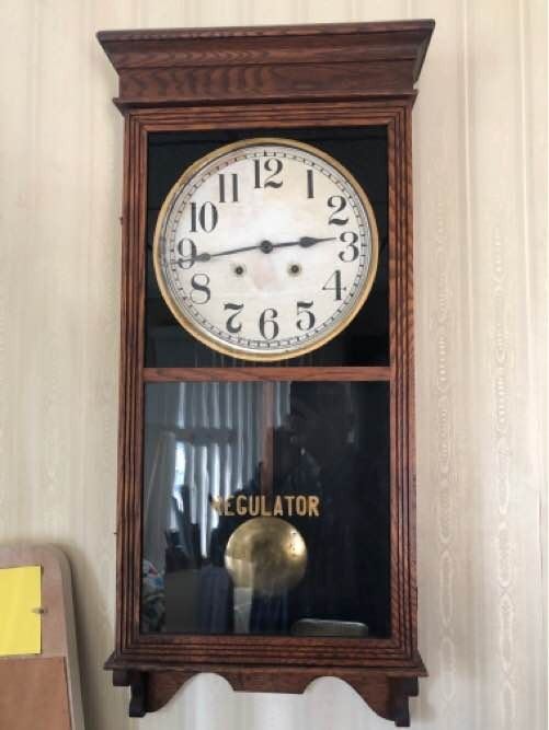 Regulator wall clock Vintage