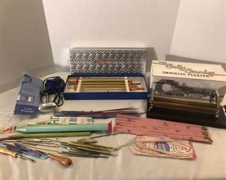 Sewing lot Smocking Pleater and Puf Iron