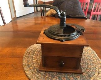 Vintage coffee grinder