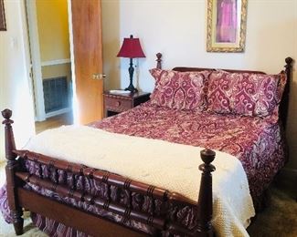 Full size cherry bed