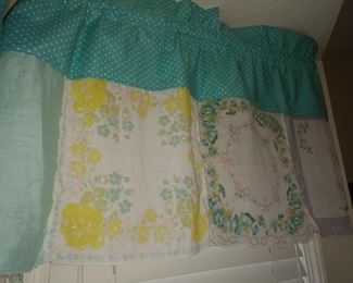 Another set of hankie curtains!