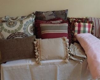 Some of the Many Extra Pillows...