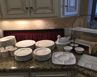 Some of the Many Dishes...