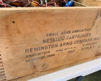 Remington Arms wooden box