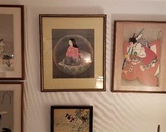 Japanese wood block....nice collection