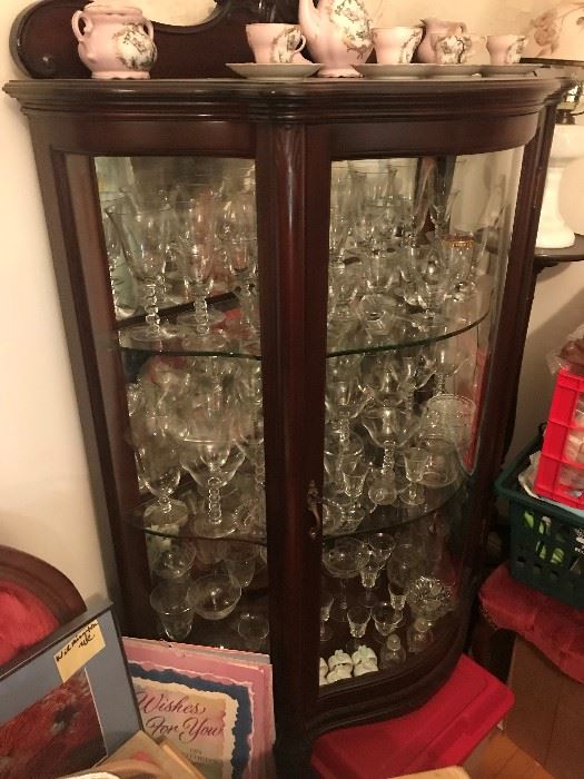 Antique Glass Display $ 288.00