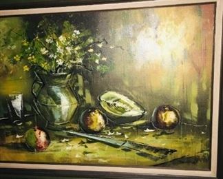 vintage oil painting