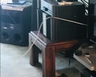 stereo equip, vintage italian speakers