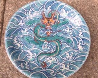 chinese antique with dragon
