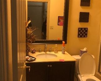 BATHROOM WILL BE REMODELED, MIRROR, SINK & CABINET ALL FOR SALE...