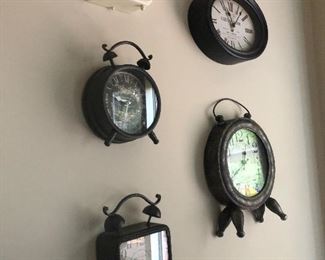 Lots of fun wall clocks!