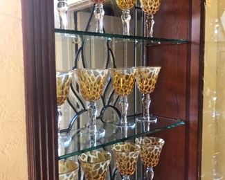 Giraffe glassware...
