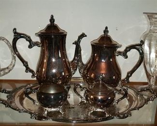 Silver Plate Tea Set