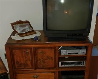 Oriental inspired Chest /Entertainment Center by Bassett