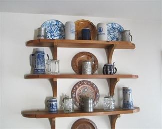 Steins Wooden Plates