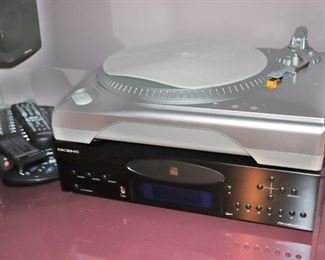 Electronics including Turntable