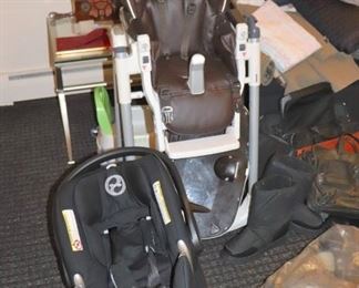 Car Seats and High Chair