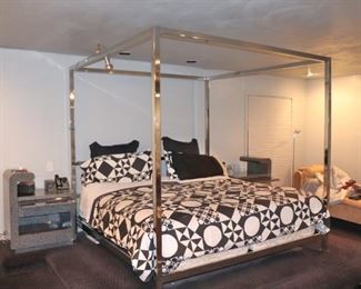 Modern 4 Poster Canopy Bed