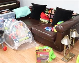 Small Sofa and Toys with Lamp
