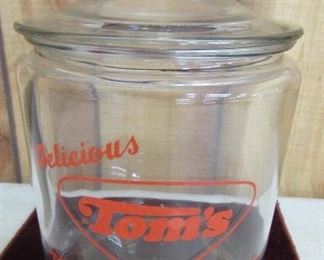 1 of 2 Tom's Peanuts Jars