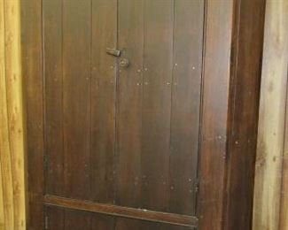 Late 1800's Pine Corner Cabinet - 91" Tall & 51" Wide
