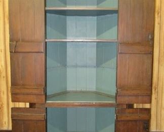 Open View of Corner Cabinet