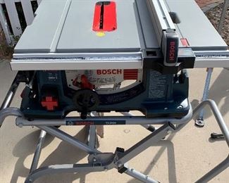 Bosch Table Saw- folds up