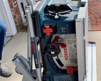 Bosch Table Saw- folds up