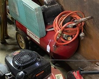 COMPRESSOR AND MOWER