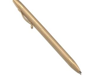 Cartier 14k Gold Ballpoint Pen 