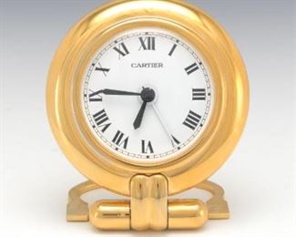 Cartier Quartz Travel Clock